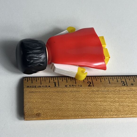 RYANS TOY REVIEW WORLD (2) Miniature 2 1/2" -3 1/2” Posable Action FIGURE - Picture 3 of 3